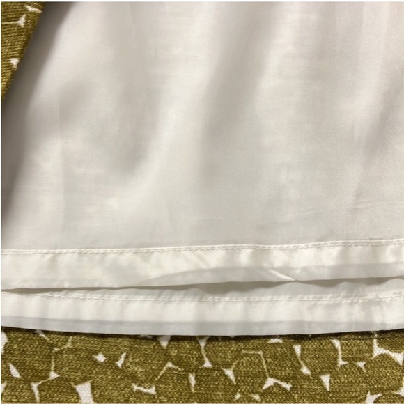 3/$15 ❤️ 1/15 Merona pencil skirt 16 xl greenish gold and white - Picture 8 of 9